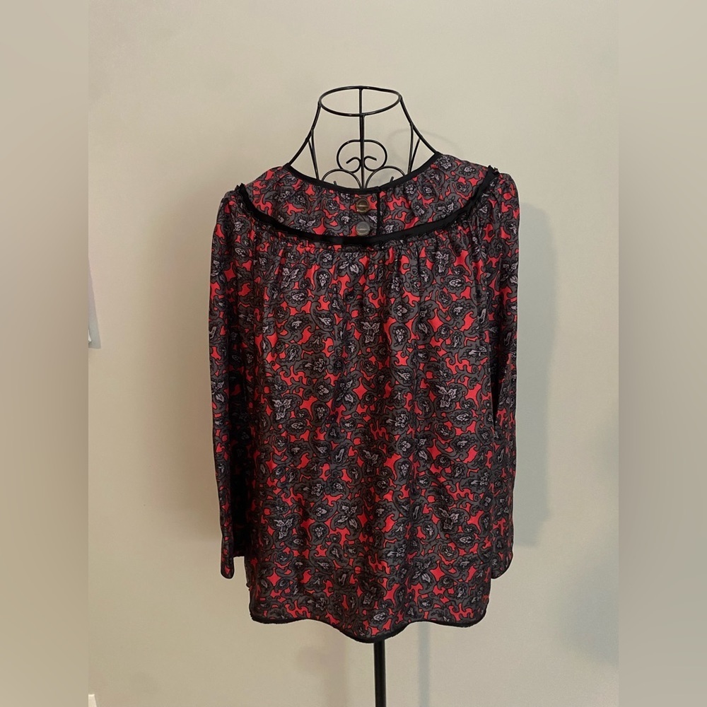 🎉 Host Pick🎉NWT Marc Jacobs Floral Woman’s Blouse Size 4